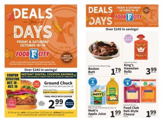 Food City Weekly Ad Oct 16 – Oct 22, 2024