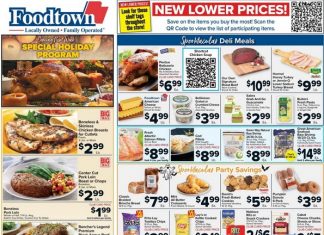 Foodtown Weekly Ad Oct 18 – Oct 24, 2024