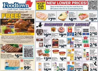 Foodtown Weekly Ad Oct 25 – Oct 31, 2024