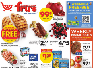 Fry’s Food Weekly Ad Oct 30 – Nov 05, 2024
