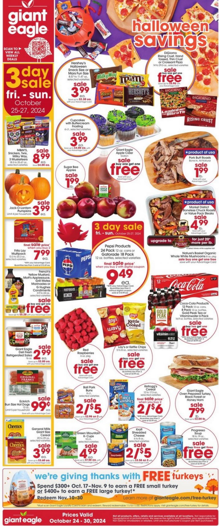 Giant Eagle Weekly Ad Oct 24 Oct 30, 2024 (Halloween Promotion Included)