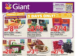 Giant Food Weekly Ad Oct 04 – Oct 10, 2024