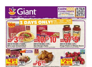 Giant Food Weekly Ad Oct 11 – Oct 17, 2024 (Halloween Promotion Included)