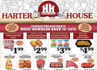 Harter House Weekly Ad Oct 02 – Oct 08, 2024