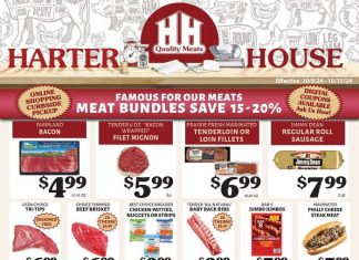Harter House Weekly Ad Oct 09 – Oct 15, 2024