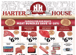 Harter House Weekly Ad Oct 23 – Oct 29, 2024