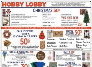 Hobby Lobby Weekly Ad Oct 27 – Nov 02, 2024