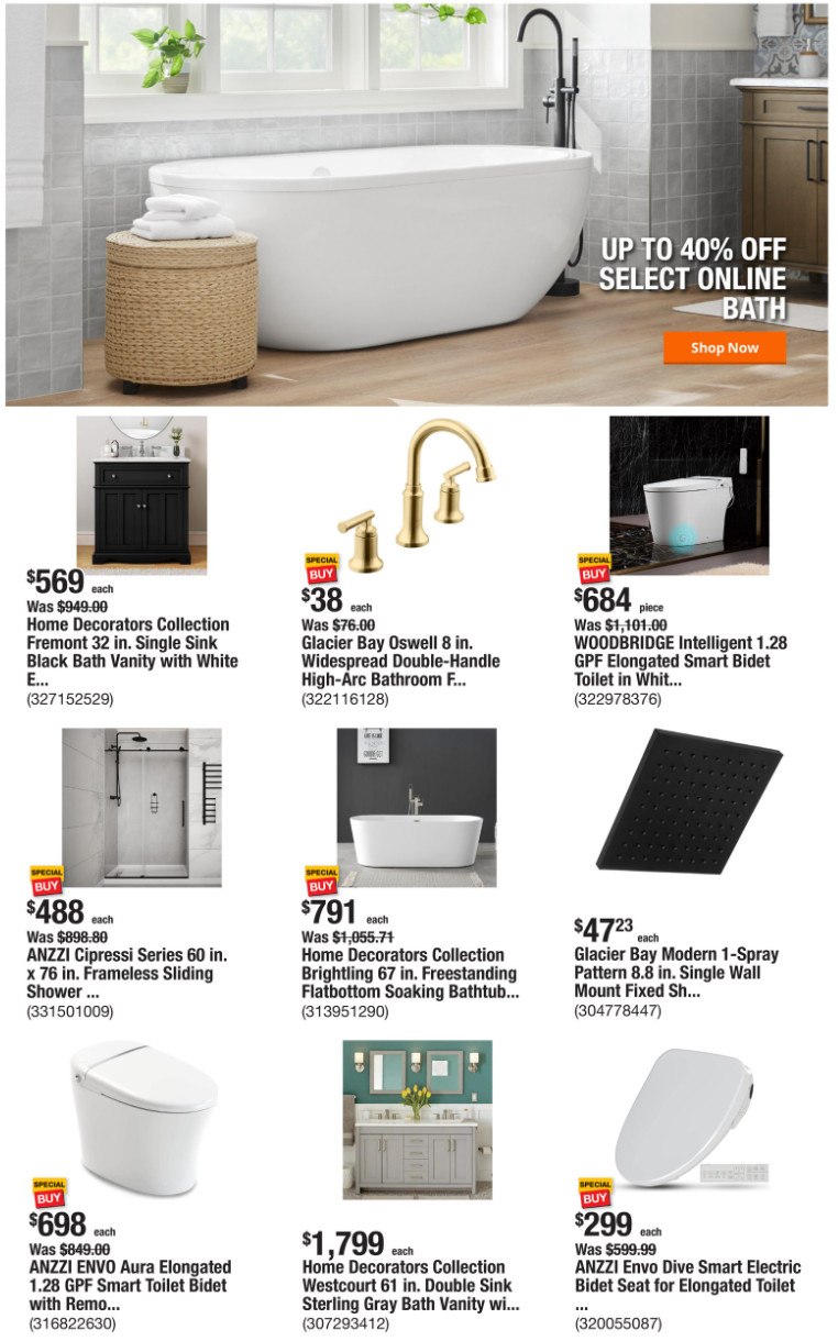 Home Depot Pro Weekly Ad Oct 21 Oct 28, 2024