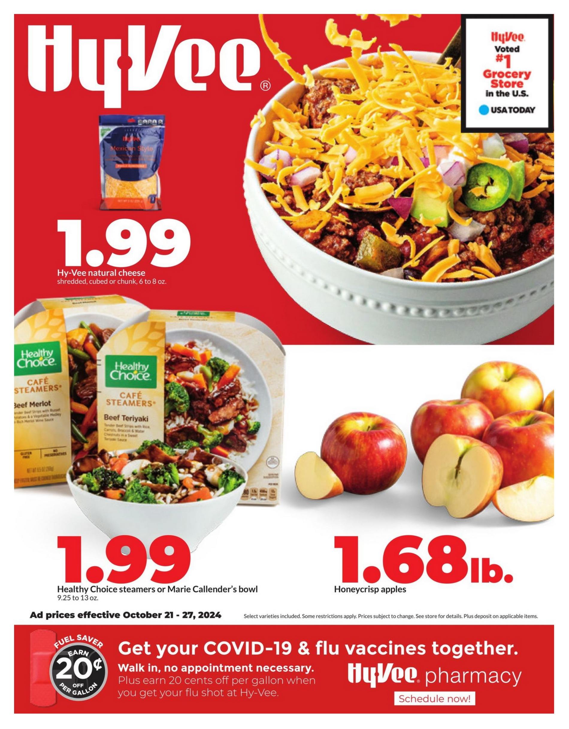 HyVee Weekly Ad Oct 21 Oct 28, 2024 (Halloween Promotion Included
