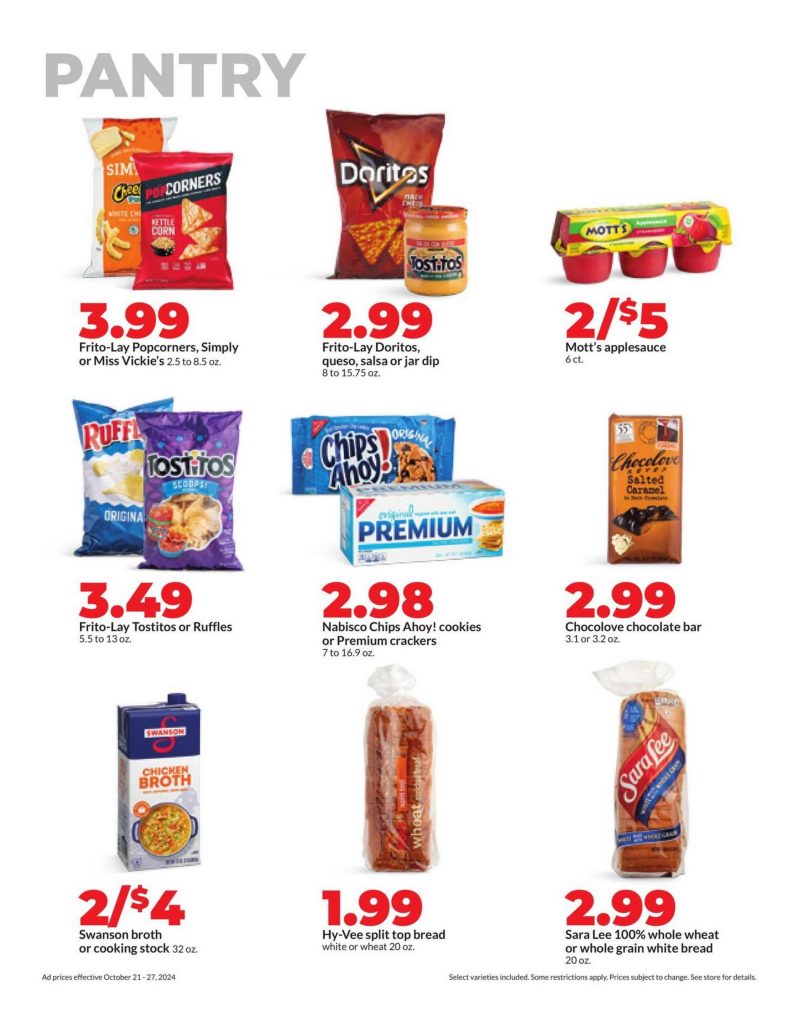 HyVee Weekly Ad Oct 21 Oct 28, 2024 (Halloween Promotion Included)