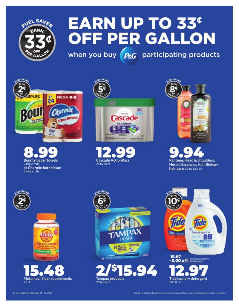 HyVee Weekly Ad Oct 21 Oct 28, 2024 (Halloween Promotion Included)