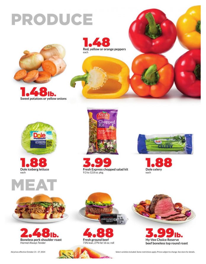 HyVee Weekly Ad Oct 21 Oct 28, 2024 (Halloween Promotion Included)