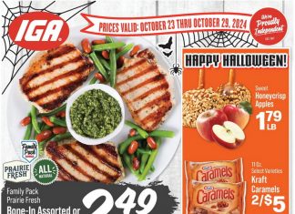 IGA Weekly Ad Oct 23 – Oct 29, 2024 (Halloween Promotion Included)