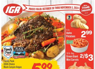 IGA Weekly Ad Oct 30 – Nov 05, 2024