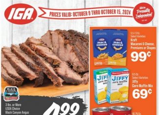 IGA Weekly Ad Oct 09 – Oct 15, 2024