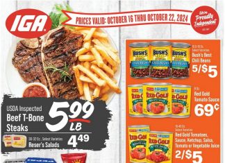 IGA Weekly Ad Oct 16 – Oct 22, 2024