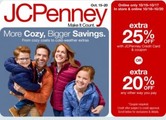 JCPenney Store Ad Oct 15 – Oct 20, 2024