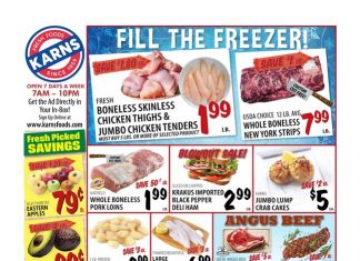 Karns Quality Foods Weekly Ad Oct 22 – Oct 28, 2024