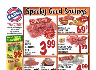 Karns Quality Foods Weekly Ad Oct 29 – Nov 04, 2024