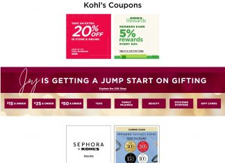 Kohl’s Coupon Ad Until Oct 29, 2024