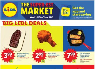 Lidl Weekly Ad Oct 30 – Nov 05, 2024