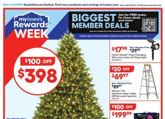 Lowe’s In Store Promotion Ad Oct 10 – Oct 16, 2024