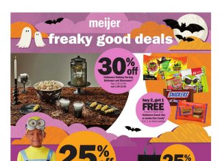 Meijer Halloween Ad Oct 20 – Oct 26, 2024