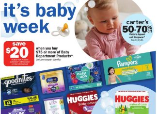 Meijer Baby Essentials Sale Oct 27 – Nov 02, 2024