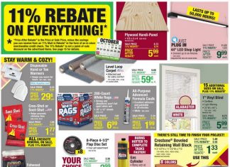 Menards Weekly Ad Oct 17 – Oct 27, 2024 (Halloween Promotion Included)