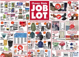 Ocean State Job Lot Weekly Ad Oct 24 – Oct 30, 2024