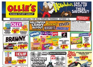 Ollie’s Weekly Ad Oct 10 – Oct 16, 2024 (Halloween Promotion Included)