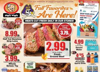 Piggly Wiggly Weekly Ad Oct 09 – Oct 15, 2024