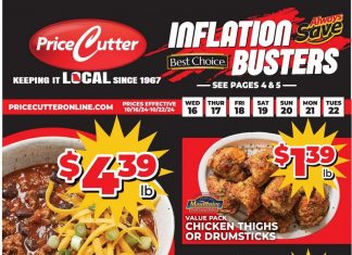 Price Cutter Weekly Ad Oct 16 – Oct 22, 2024