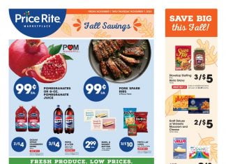 Price Rite Weekly Ad Nov 01 – Nov 07, 2024
