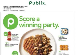 Publix Weekly Ad Oct 02 – Oct 08, 2024