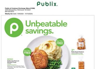 Publix Weekly Ad Oct 09 – Oct 15, 2024