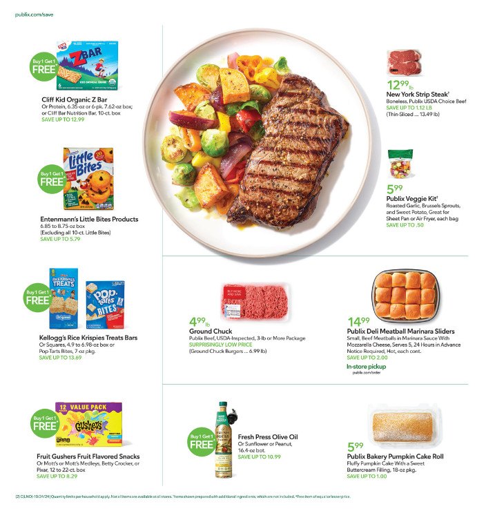 Publix Weekly Ad Oct 23 Oct 29, 2024 (Halloween Promotion Included)