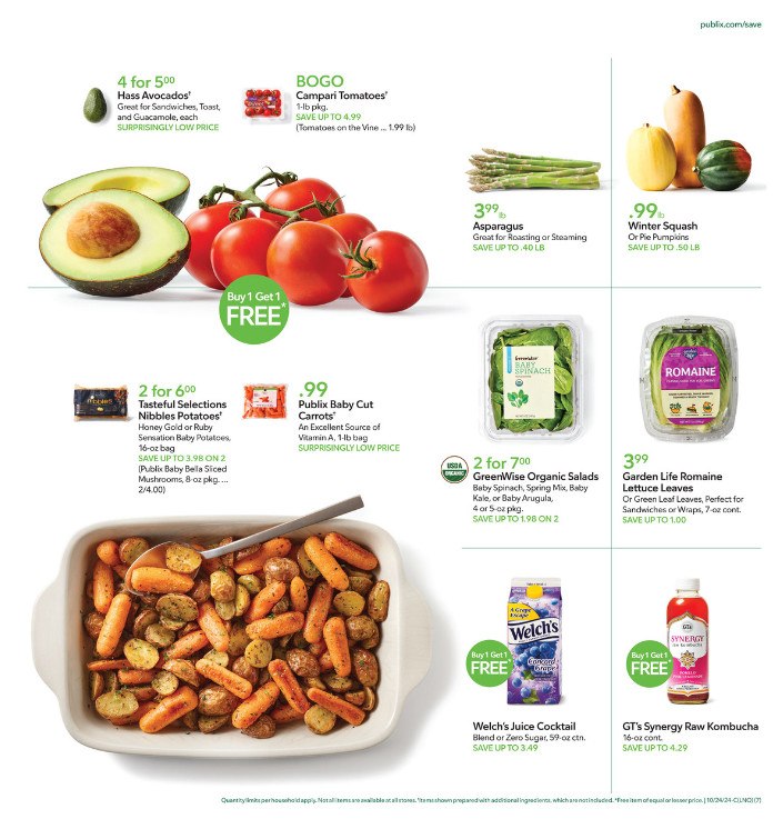 Publix Weekly Ad Oct 23 Oct 29, 2024 (Halloween Promotion Included)