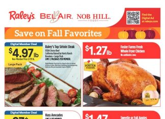 Raley’s Supermarkets Weekly Ad Oct 02 – Oct 08, 2024