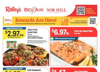 Raley’s Supermarkets Weekly Ad Oct 16 – Oct 22, 2024