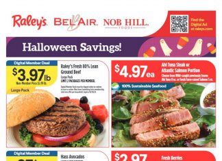 Raley’s Supermarkets Weekly Ad Oct 23 – Oct 29, 2024 (Halloween Promotion Included)