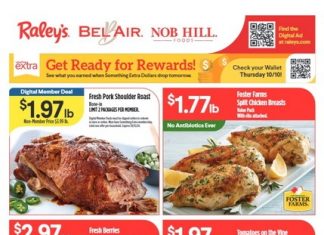 Raley’s Supermarkets Weekly Ad Oct 09 – Oct 15, 2024