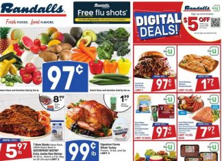 Randalls Weekly Ad Oct 30 – Nov 05, 2024