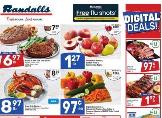 Randalls Weekly Ad Oct 02 – Oct 08, 2024 (Halloween Promotion Included)