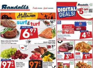 Randalls Weekly Ad Oct 23 – Oct 29, 2024 (Halloween Promotion Included)