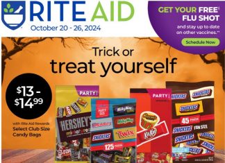 Rite Aid Weekly Ad Oct 20 – Oct 26, 2024 (Halloween Promotion Included)