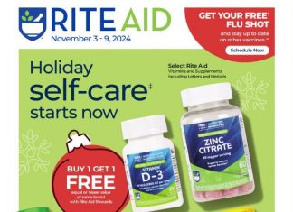 Rite Aid Weekly Ad Nov 03 – Nov 09 2024
