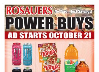 Rosauers Monthly Ad Oct 02 – Nov 05, 2024