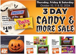 Rosauers Halloween Sale Oct 10 – Oct 12, 2024