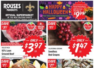 Rouses Weekly Ad Oct 23 – Oct 30, 2024 (Halloween Promotion Included)